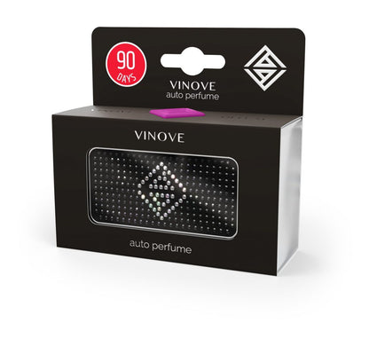 VINOVE V13-07-MONZA-JEWELRY Natural Car Air Freshener, Non-Stop Car Fragrance, Luxury Car Perfume - Ideal Formula as Auto Air Freshener Keeps Car Interior Refreshing