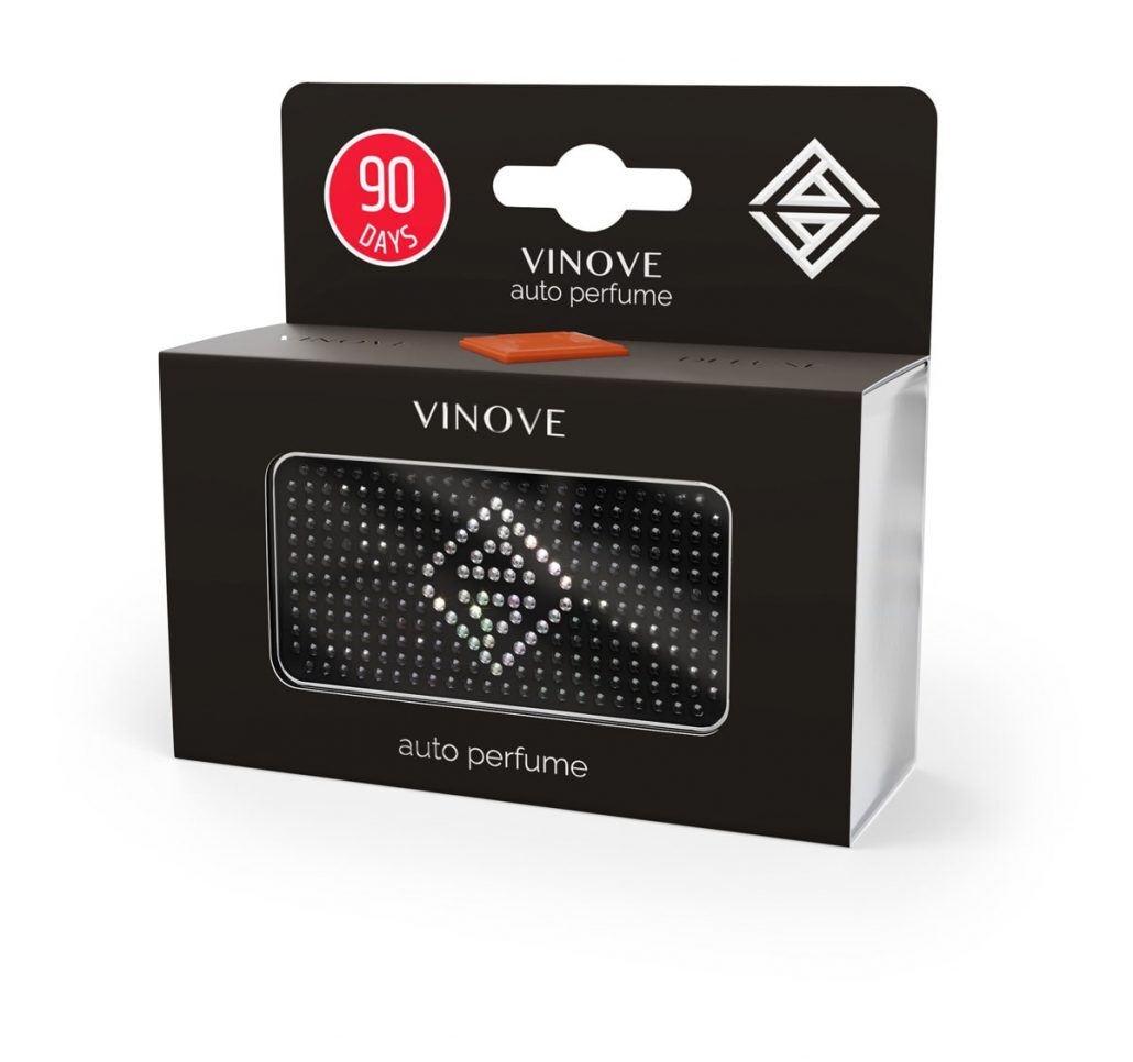 VINOVE V13-15-LONDON-JEWELRY Natural Car Air Freshener, Non-Stop Car Fragrance, Luxury Car Perfume - Ideal Formula as Auto Air Freshener Keeps Car Interior Refreshing